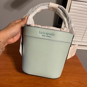 Kate Spade Teal Bucket Bag